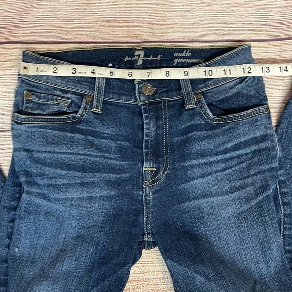 7 For All Mankind Ankle Gwenevere Skinny Jeans - Picture 7 of 8